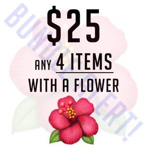 🌺🌺 $25 For 4 Items WIth A Flower 🌺🌺
